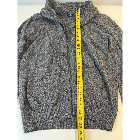 Matchstick Women's Grey Long Sleeve Open Front With Buttons Cardigan Size XXL - Picture 7 of 11